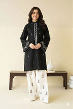 PURE DHANAK EMBROIDERED 2PC SUIT
