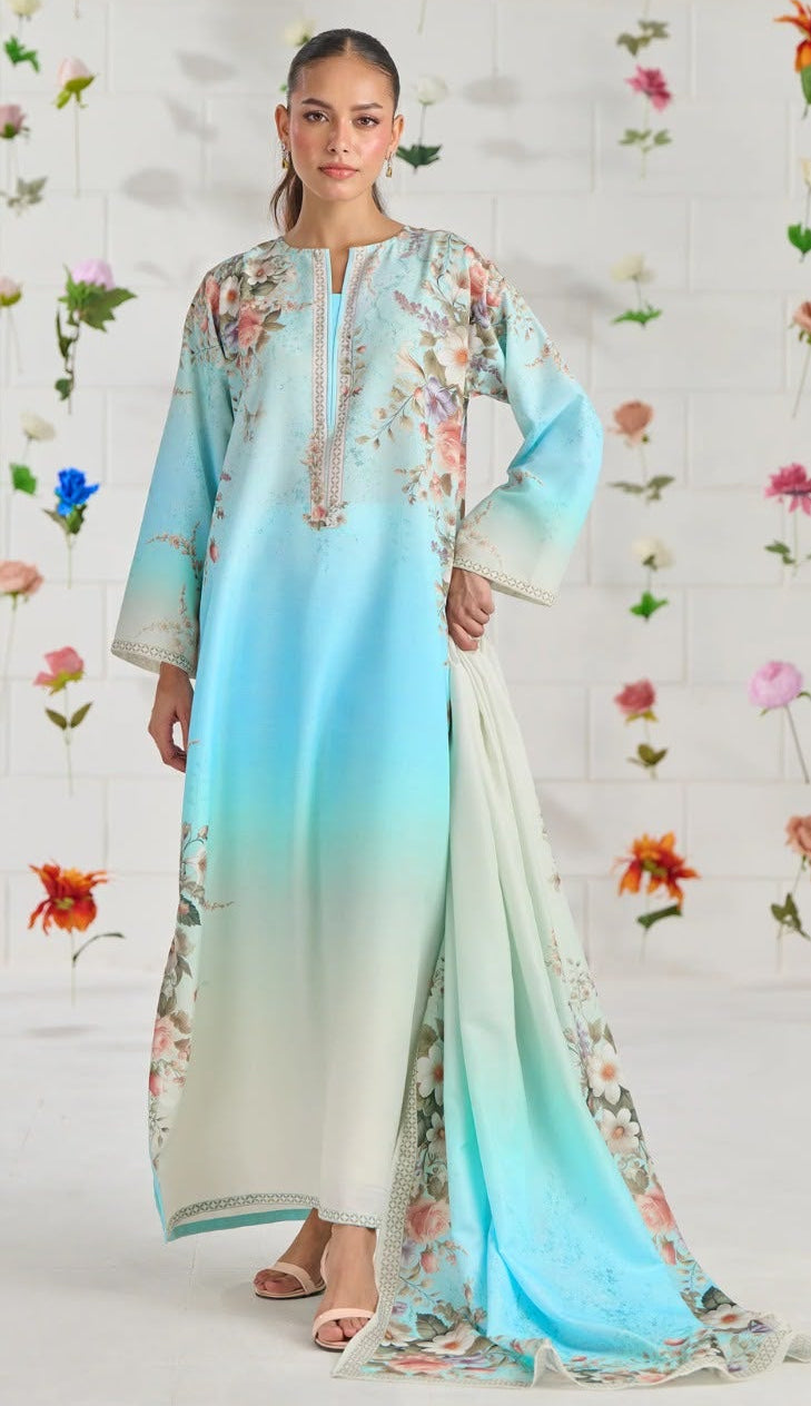 COCO BY ZARA SHAHJAHAN – 3 PIECE DHANAK