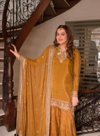 ANEELA – Luxury Embroidered Unstitched Replica