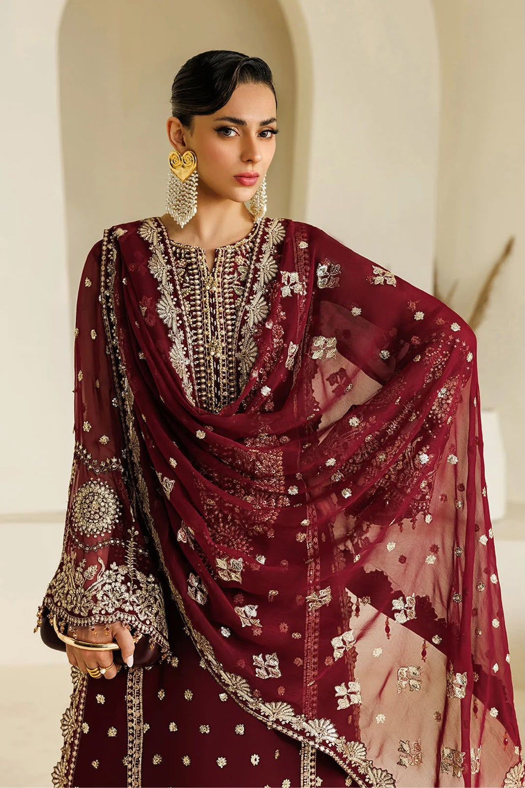 ALIZEH – Luxury Chiffon Suit 3PC
