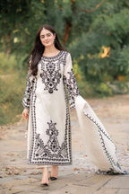 URGE — WINTER COLLECTION 2026–27
Pure Dhanak 3-Piece Embroidered Suit