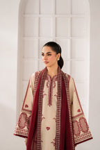 URGE — WINTER COLLECTION 2026–27
Pure Dhanak 3-Piece Embroidered Suit