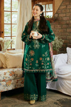 URGE — WINTER COLLECTION 2026–27
Pure Dhanak 3-Piece Embroidered Suit