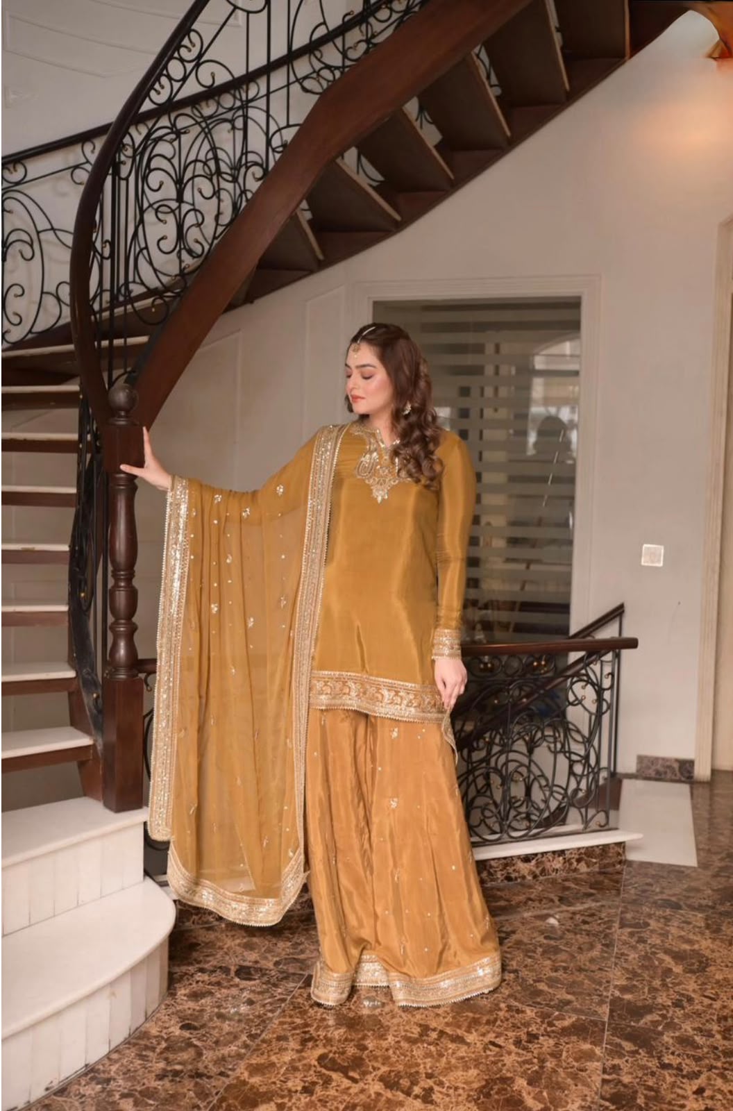 ANEELA – Luxury Embroidered Unstitched Replica