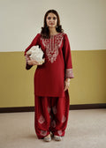 PURE DHANAK EMBROIDERED 2PC SUIT