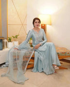 MAHUM ASAD-Luxury Shamoz Silk Festive Collection'26
