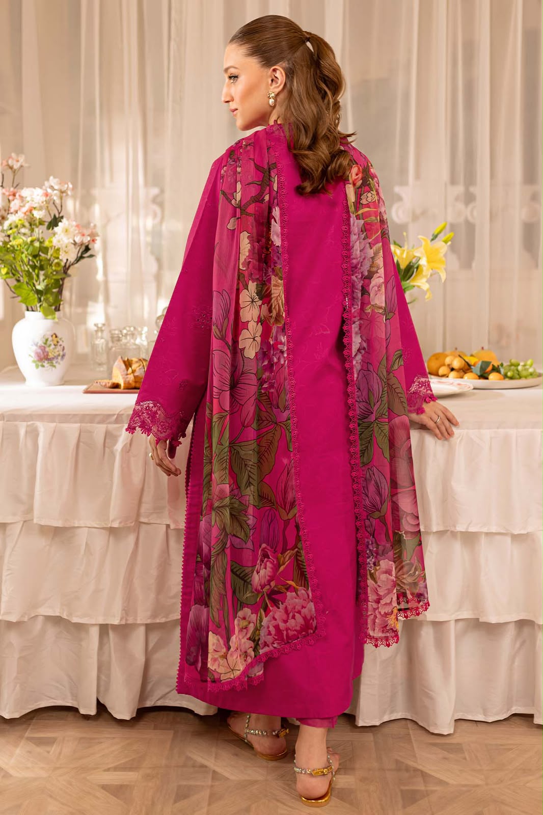 URGE — WINTER COLLECTION 2026–27
Pure Dhanak 3-Piece Embroidered Suit