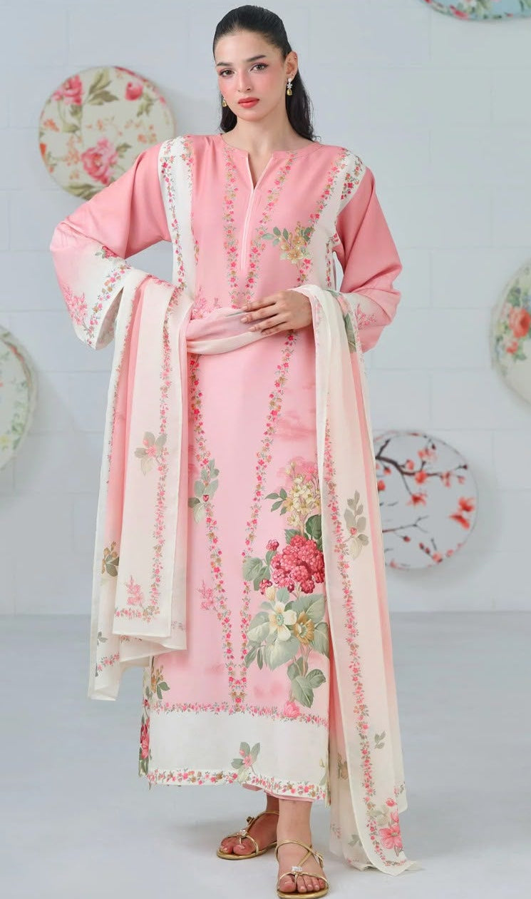 COCO BY ZARA SHAHJAHAN – 3 PIECE DHANAK