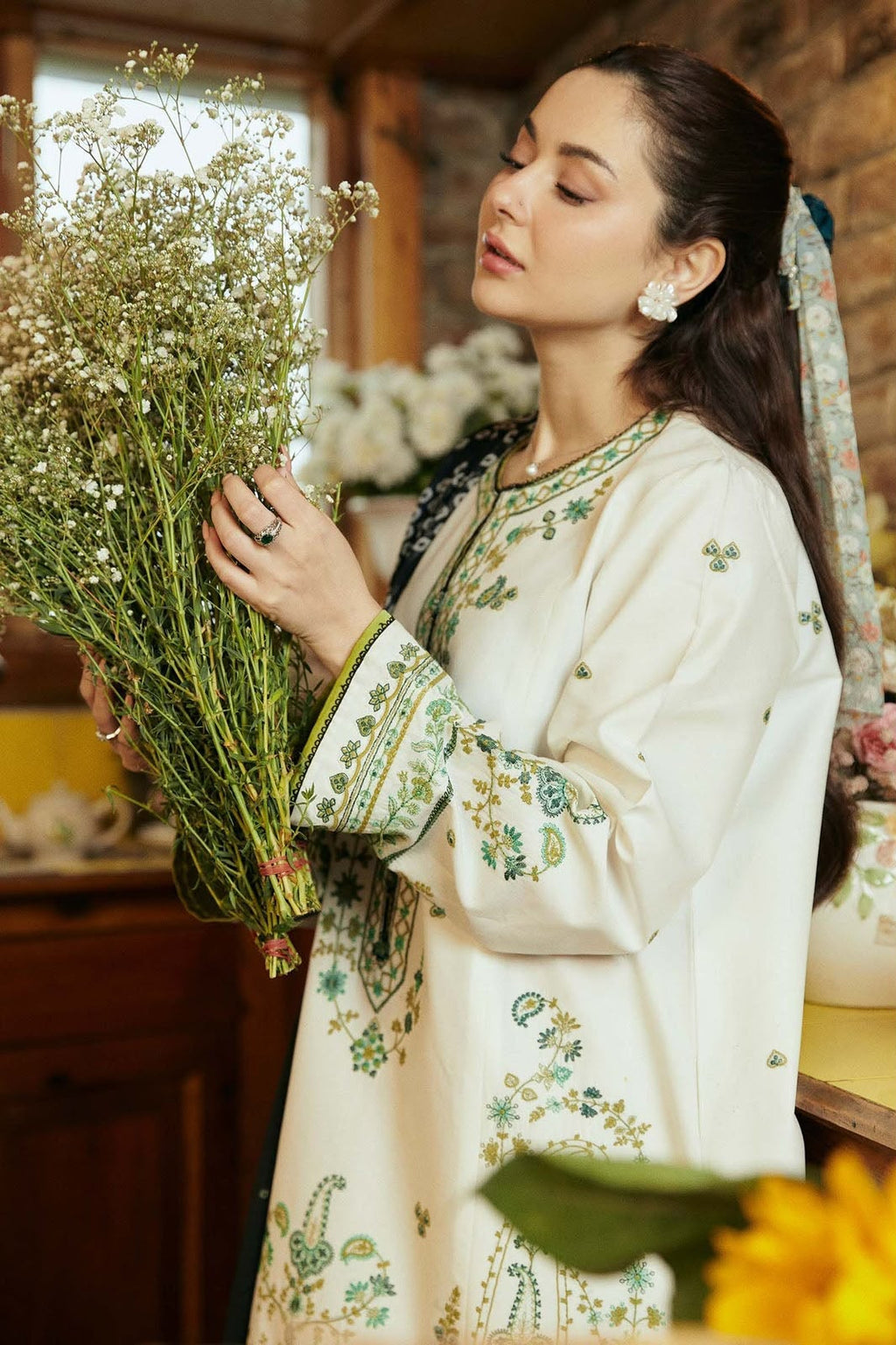 URGE — WINTER COLLECTION 2026–27
Pure Dhanak 3-Piece Embroidered Suit