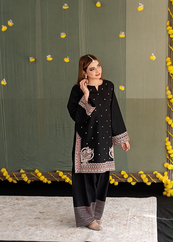 LAAM — WINTER COLLECTION 2026–27
Pure Dhanak 2-Piece Embroidered Suit