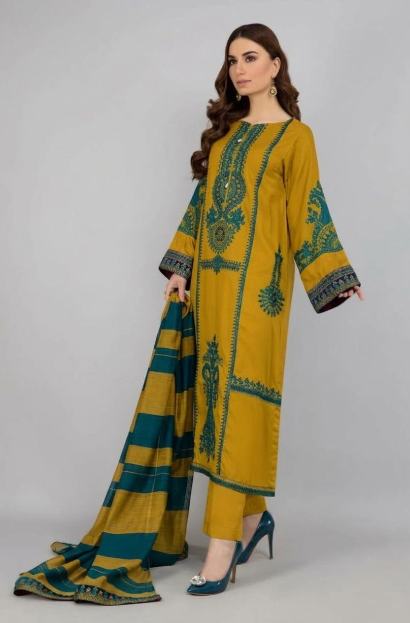 URGE — WINTER COLLECTION 2026–27
Pure Dhanak 3-Piece