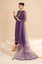 BAROOQUE EMBROIDERED CHIFFON SF-625
