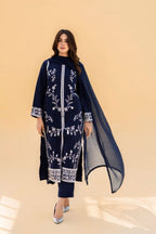 URGE — WINTER COLLECTION 2026–27
Pure Dhanak 3-Piece Embroidered Suit