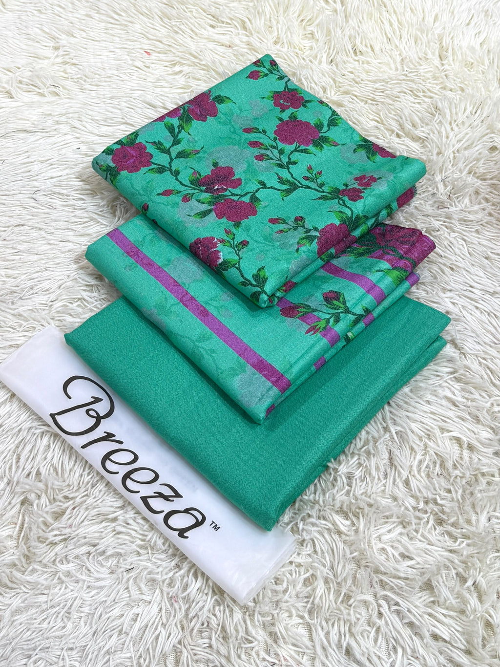 BAREEZA – DHANAK MARINA PRINTED 3PC SUITp