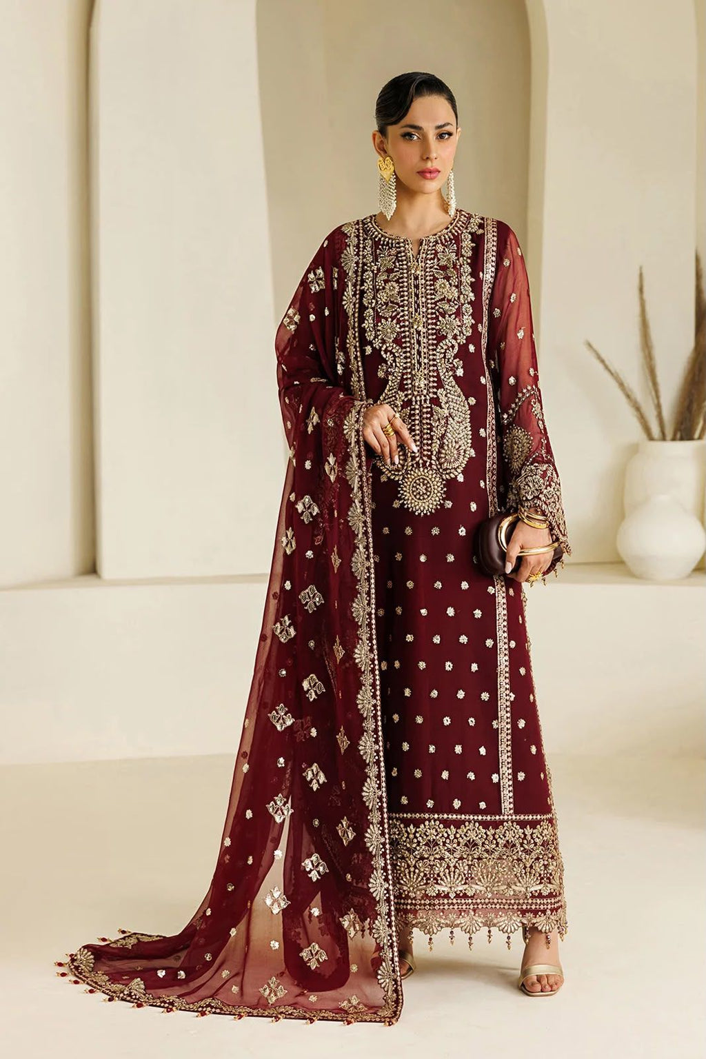 ALIZEH – Luxury Chiffon Suit 3PC