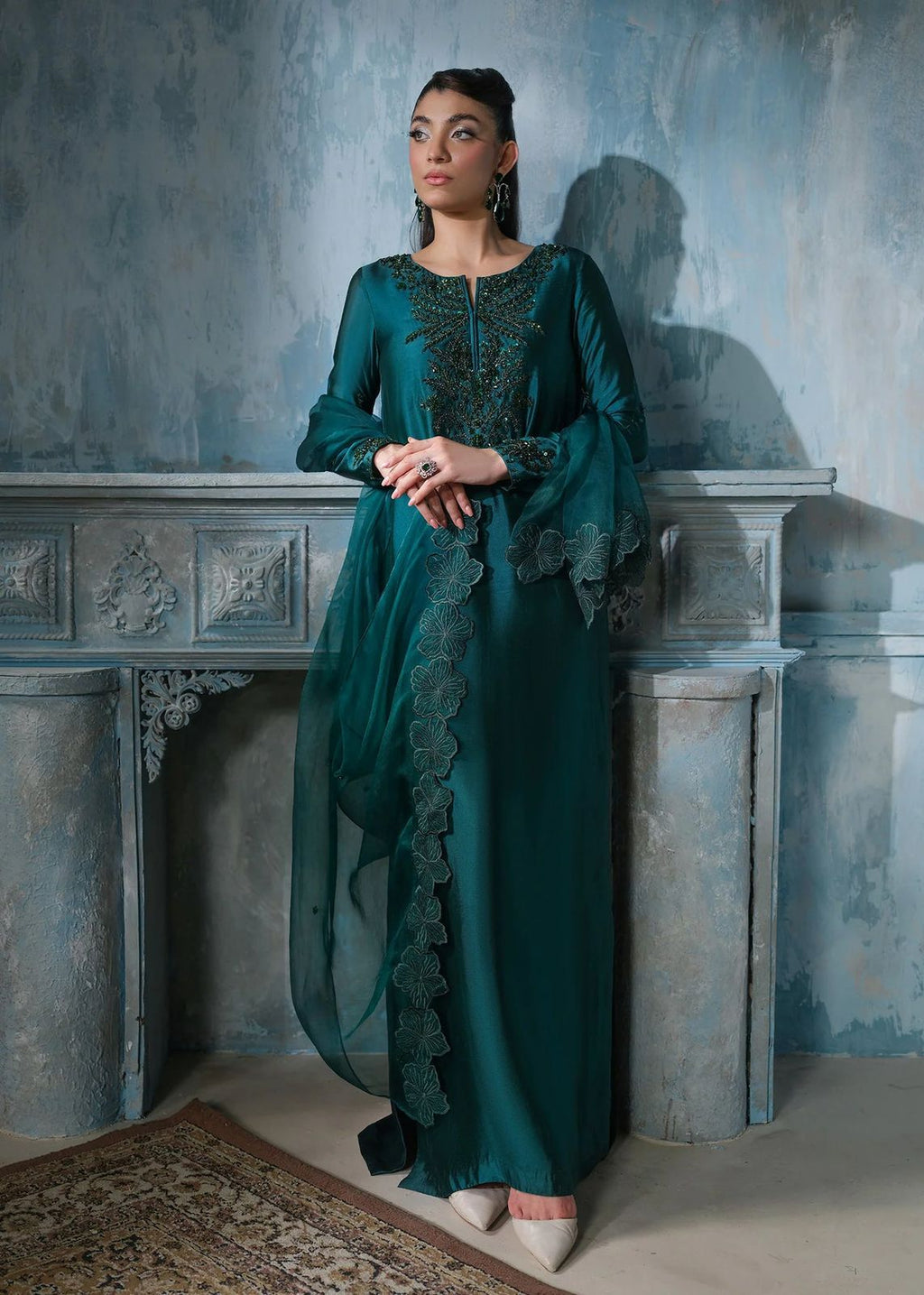 MAHUM ASAD-Luxury Shamoz Silk Festive Collection '26