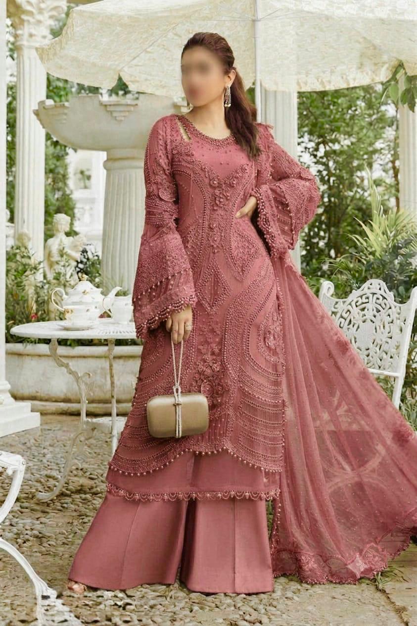 MARAI.B CHIFFON SUIT — PREMIUM 3PC