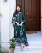 URGE — WINTER COLLECTION 2026–27
Pure Dhanak 3-Piece Embroidered Suit