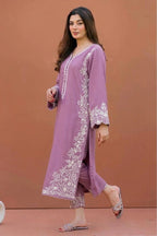 ASLING WINTER COLLECTION |
Pure Dhanak Embroidered |2-Piece Suit