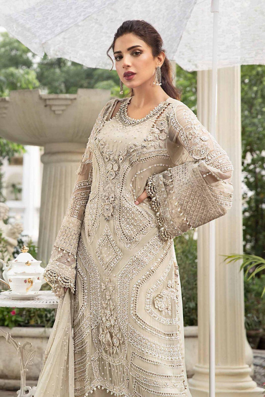 MARAI.B CHIFFON SUIT — PREMIUM 3PC