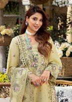 ELAF Luxury Chickenkari 3-Piece Unstitched Lawn Suit