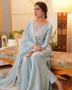 MAHUM ASAD-Luxury Shamoz Silk Festive Collection'26