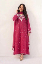 URGE — WINTER COLLECTION 2026–27
Pure Dhanak 3-Piece Embroidered Suit