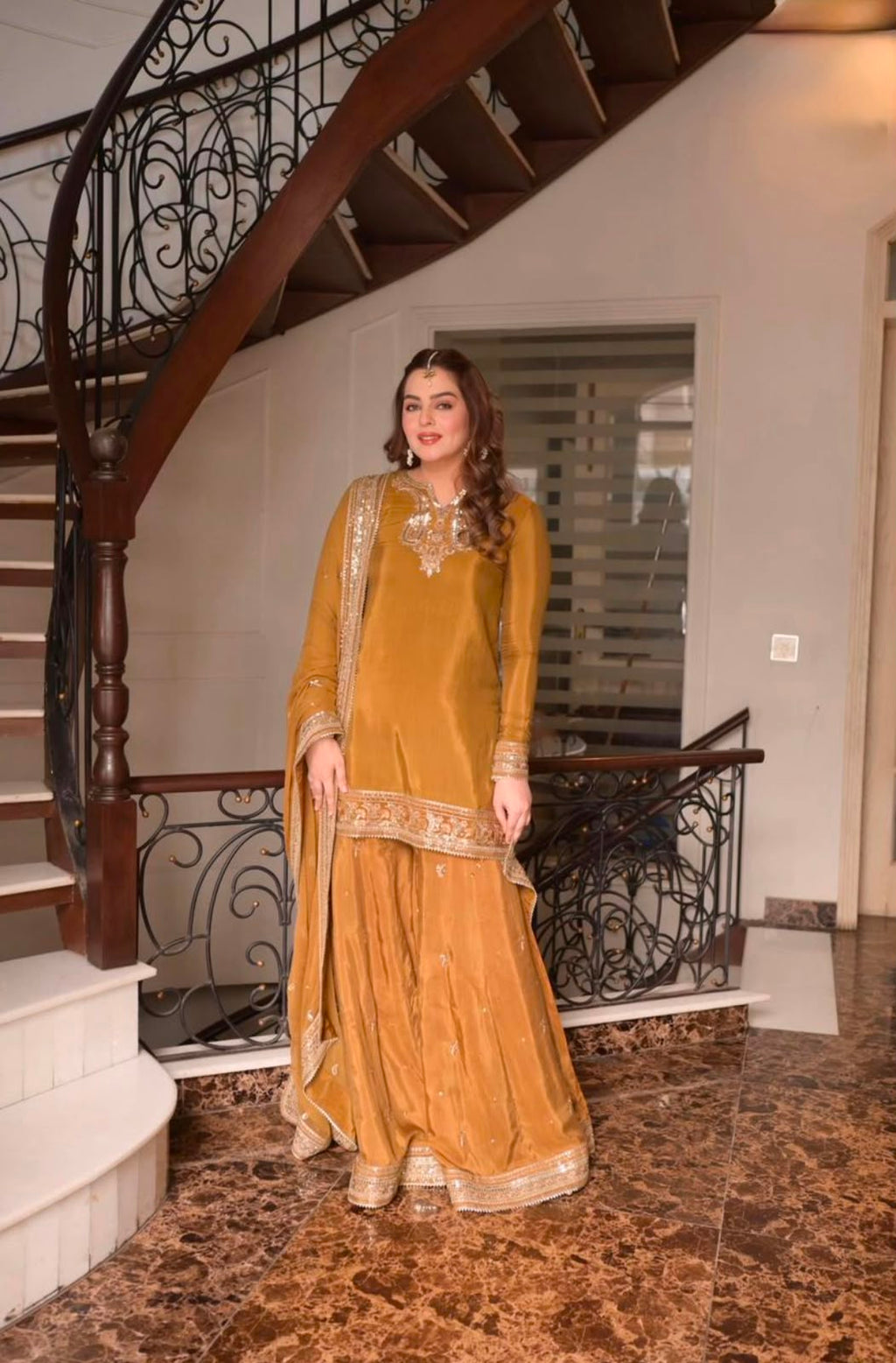 ANEELA – Luxury Embroidered Unstitched Replica