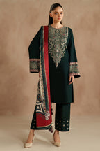URGE — WINTER COLLECTION 2026–27
Pure Dhanak 3-Piece Embroidered Suit