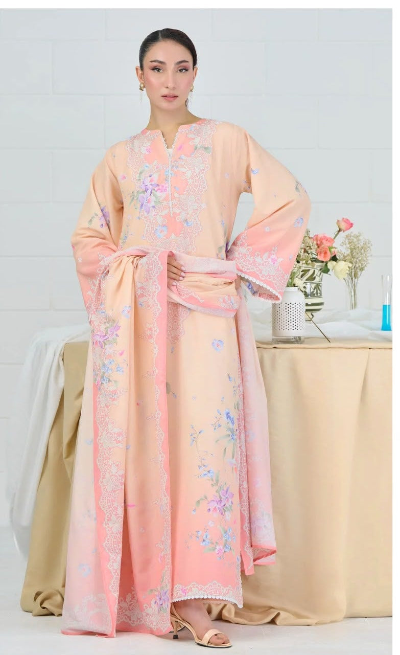 COCO BY ZARA SHAHJAHAN – 3 PIECE DHANAK