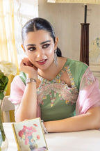 MURK Luxury Silk Festive 3-Piece | Sara Khan Inspired Heavy Embroidered Suit