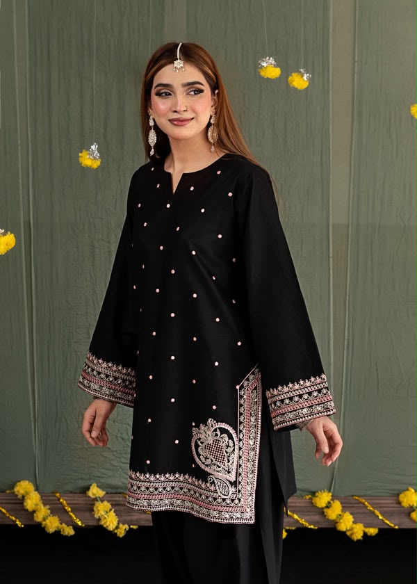 LAAM — WINTER COLLECTION 2026–27
Pure Dhanak 2-Piece Embroidered Suit